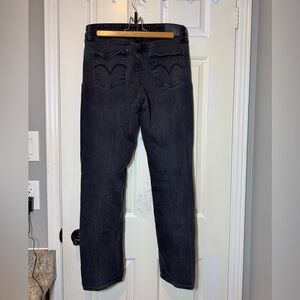 Levi's Charcoal Gray Denim Jeans